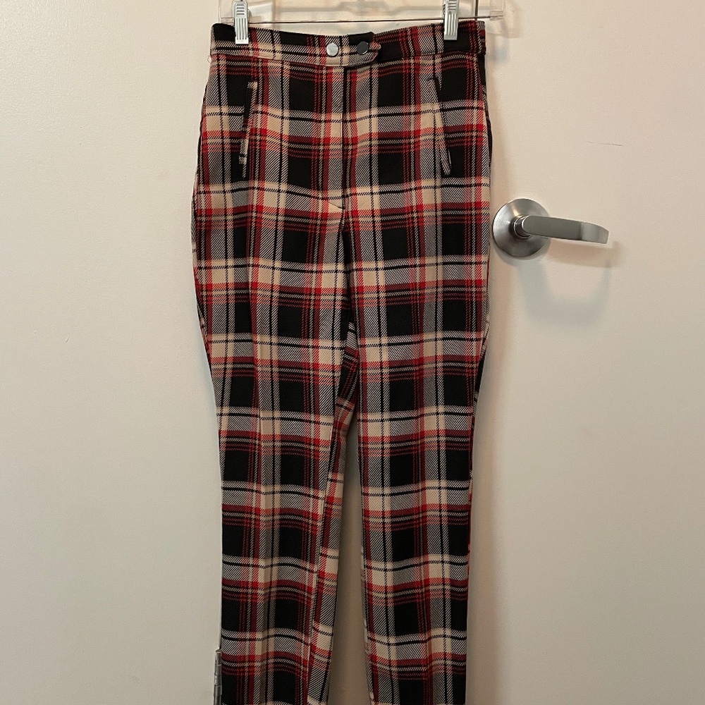 Plaid pants